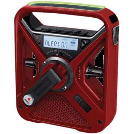 American Red Cross ARCFRX3WXR FRX3 Weather & Alert Radio, Solar Power Charging, Flashlight