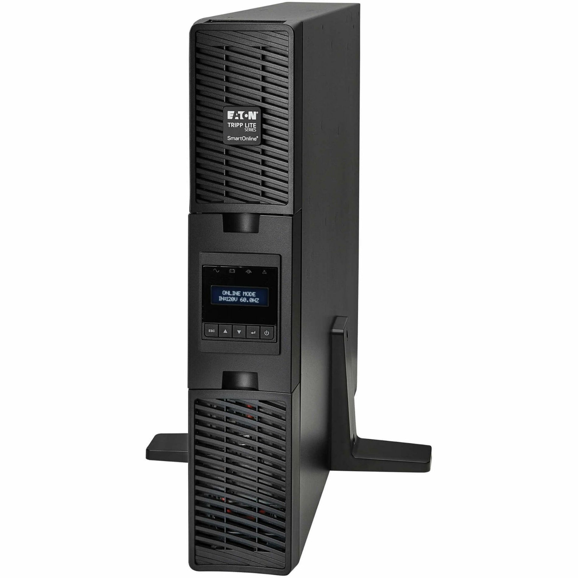 Tripp Lite SU2200RTXLCD2U SmartOnline 2200VA タワー/ラックマウント可能 UPS、1800W、LCD ディスプレイ Tripp Lite - トリップライト