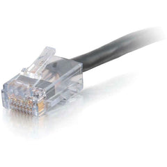 C2G 15295 10ft Cat6 Non-Booted Network Patch Cable Plenum-Rated Black C2G 15295 10フィートCat6 Non-Bootedネットワークパッチケーブル、プリウム評価、ブラック C2G: C2G