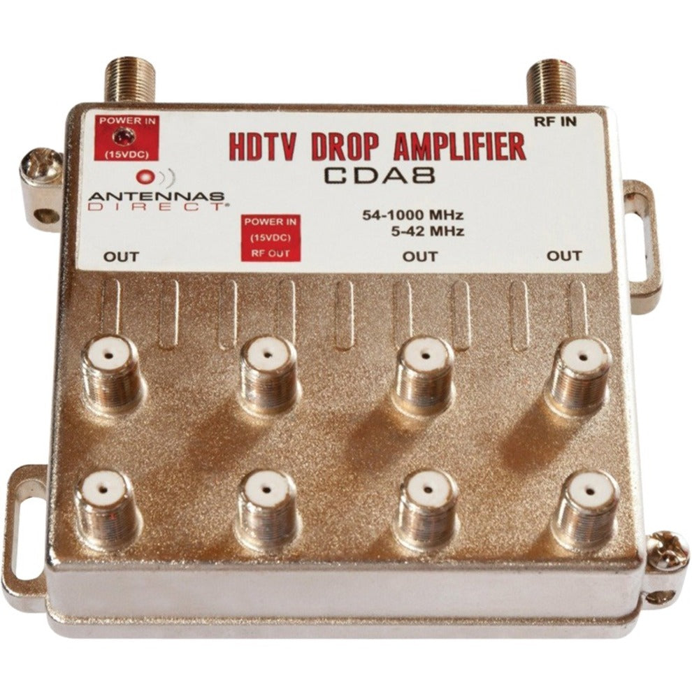 Antennas Direct 8 Way TV / CATV Distribution Amplifier [Discontinued]