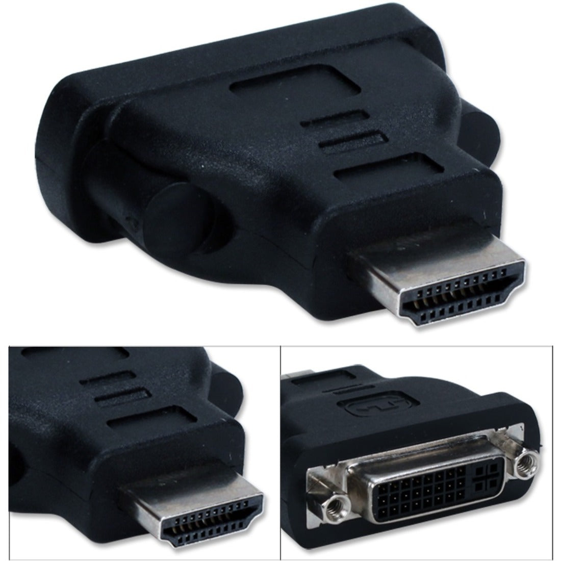 QVS HDVI-MF High Speed HDMI Male to DVI Female Adaptor, Video Adapter