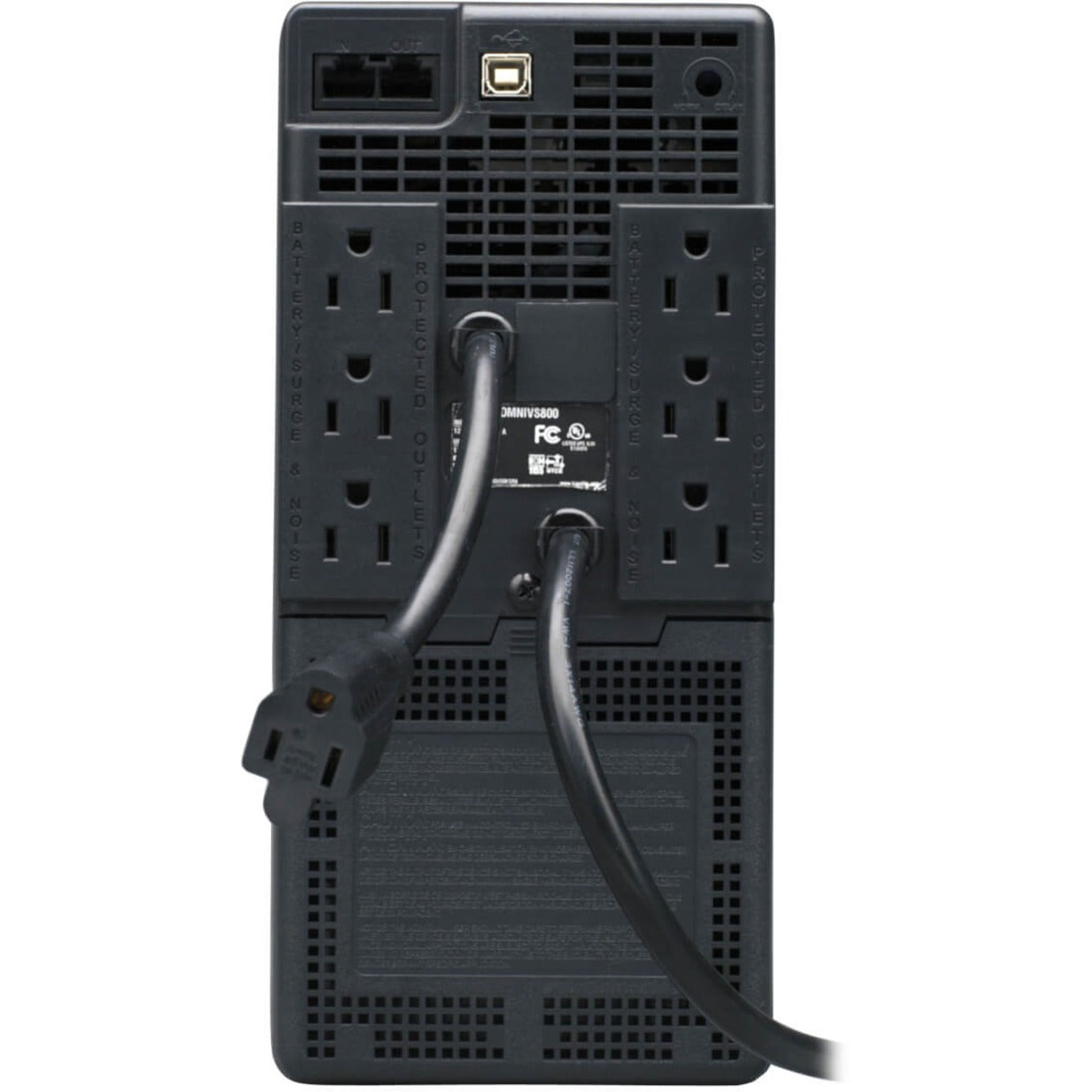 Tripp Lite OMNIVS800 800VA UPS Power Protection Series 7 Outlets 1 USB