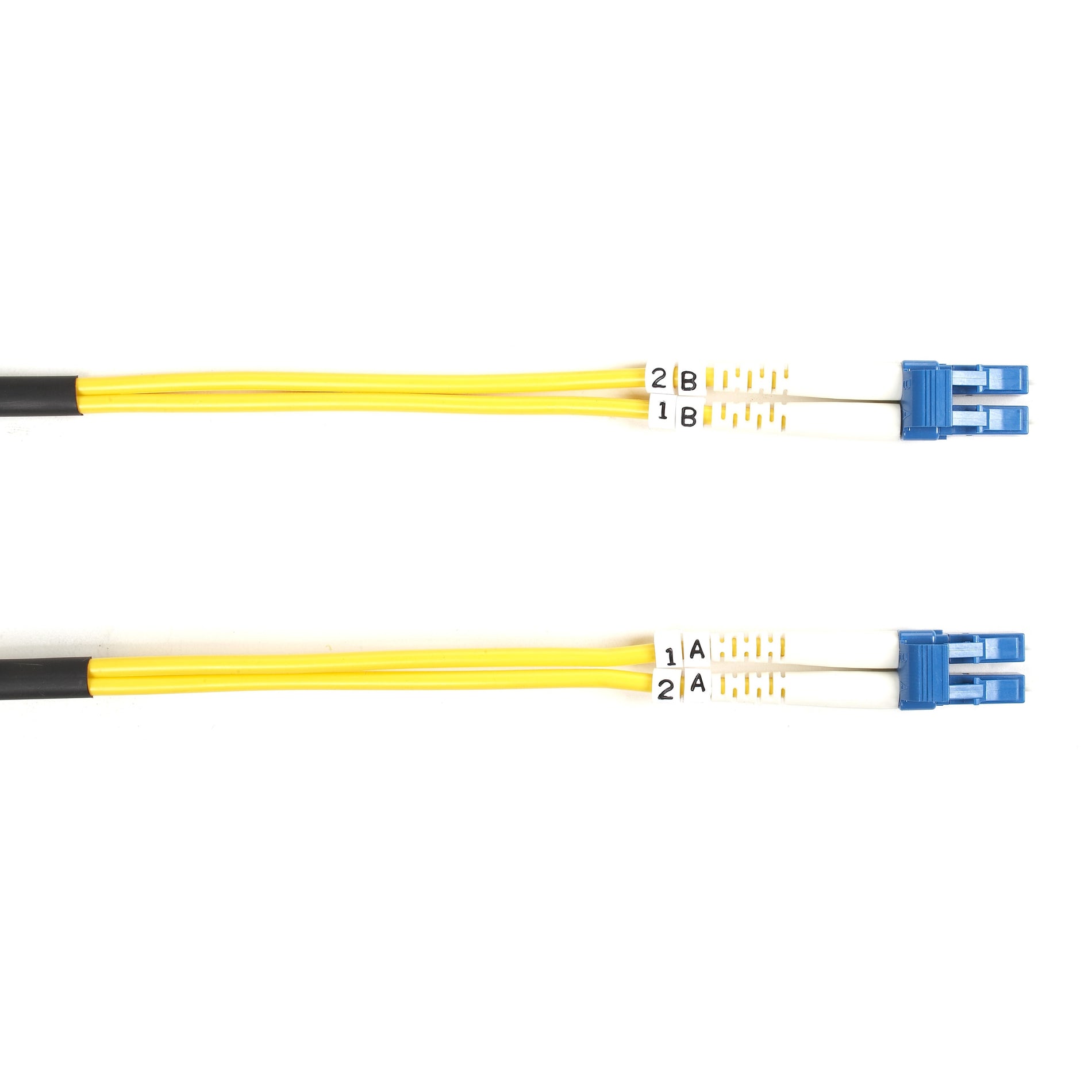 Black Box FOSM-005M-LCLC Fiber Optic Duplex Patch Network Cable, 16.40 ft, Single-mode, 10 Gbit/s