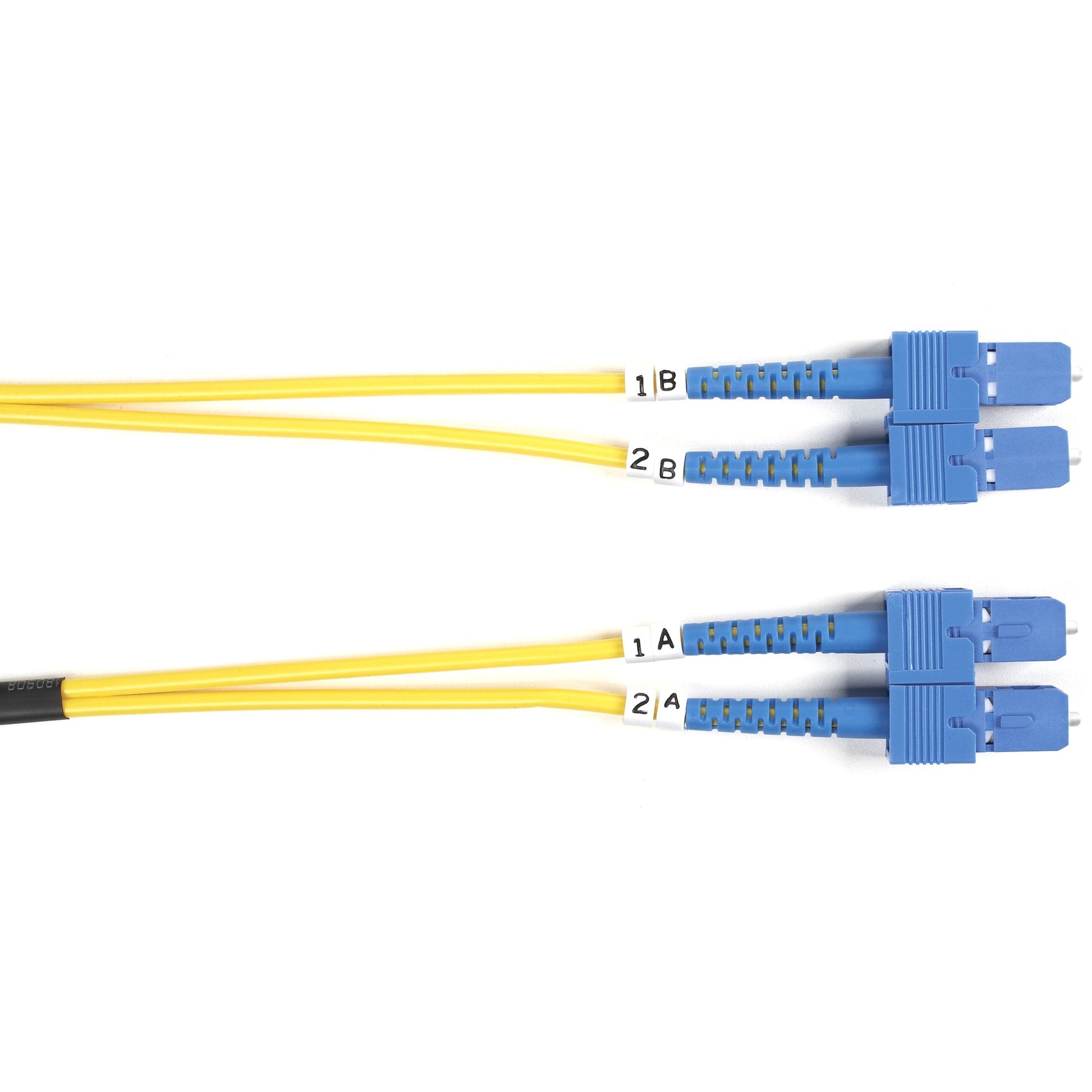Black Box FOSM-005M-SCSC Fiber Optic Duplex Patch Network Cable, 16.40 ft, Single-mode, 10 Gbit/s