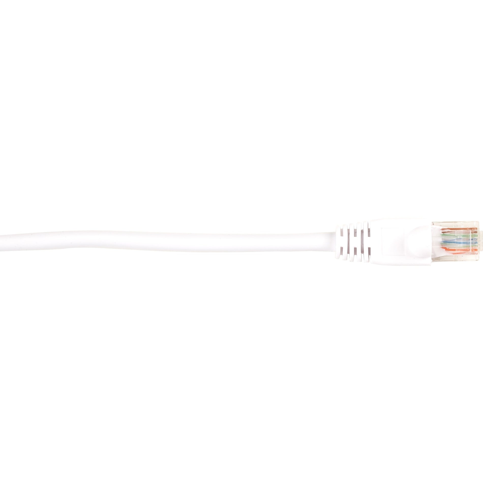 Black Box CAT5EPC-007-WH Connect Cat.5e UTP Patch Network Cable, 7 ft, Snagless, 1 Gbit/s Data Transfer Rate
