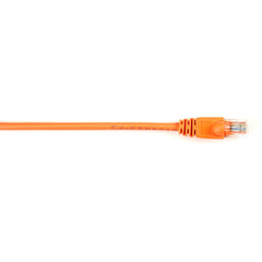 Cable de Red UTP Patch Cat.6 Black Box CAT6PC-001-OR 1 pie sin enganche 1 Gbit/s Naranja