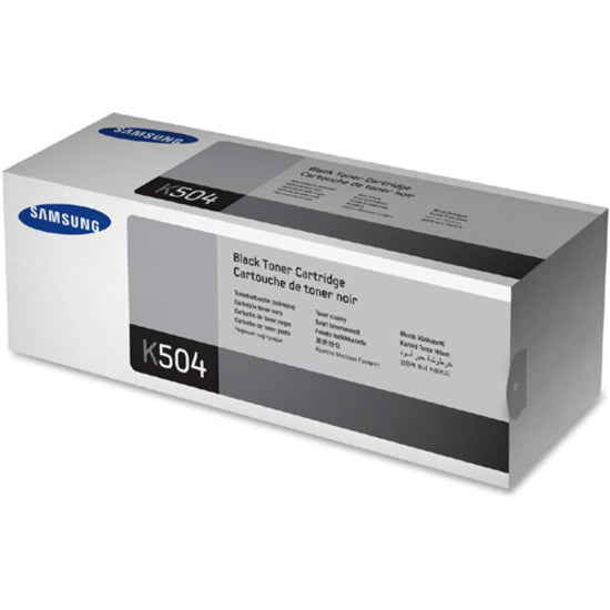 Samsung CLT-K504S CLTC504S/K504/M504/Y504 Toner Cartridges, 2500 Page Yield, Black