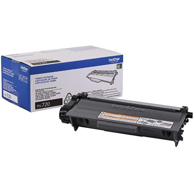 Brother TN720 Toner Cartridge, 3,000 Page Yield, Black