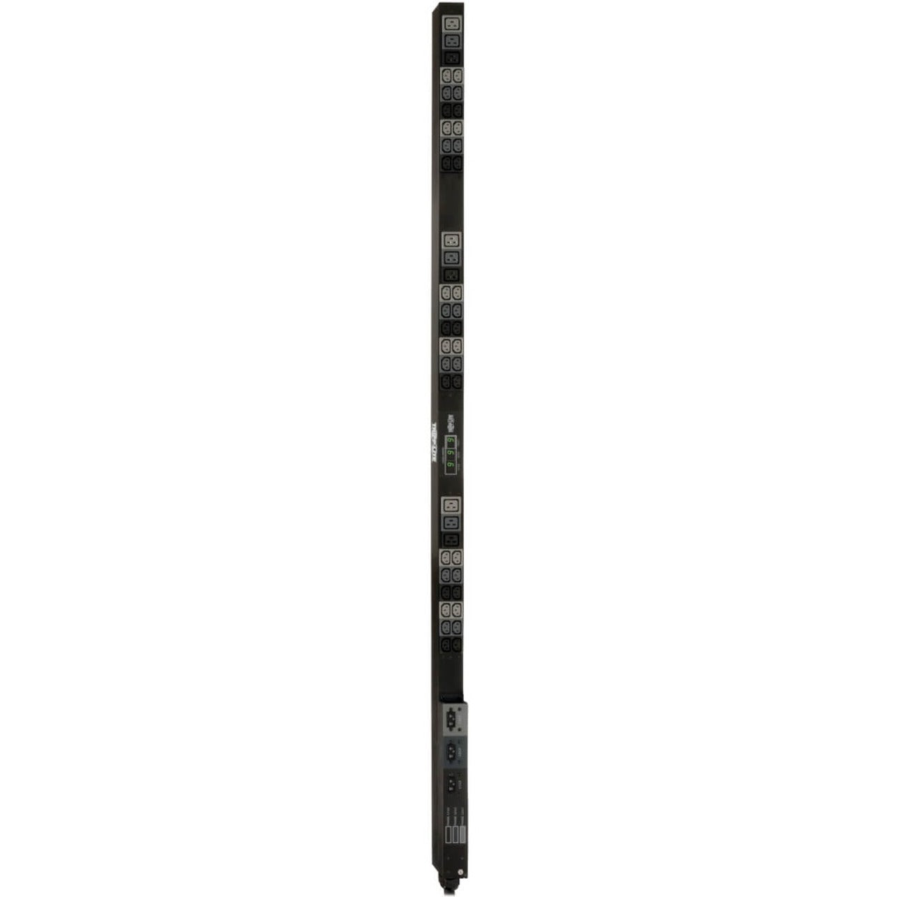 Tripp Lite PDU3MV6H50 Metered PDU, 12.6 kW, 45 Outlets, 208V, 6 ft Input Connection