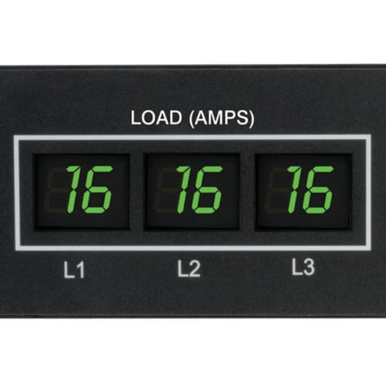 Digital LED display showing three-phase load monitoring in amps-alternate-image3