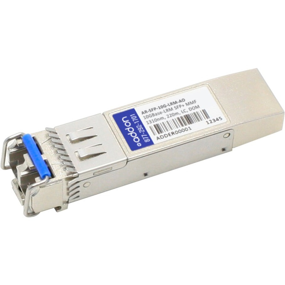 إضافة AR-SFP-10G-LRM-AO SFP-10G-LRM من أريستا متوافق مع 10GBase-LRM SMF SFP+، 10GBASE-LRM، موصل LC، مدى 220 متر، ضمان 3 سنوات