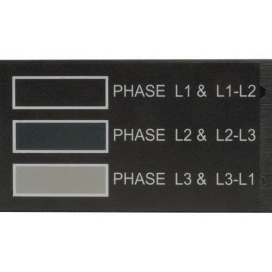 Tripp Lite PDU3MV6L2120 PDU Métérisée 3-Phase 5700W 230V CA Entrée 208V CA/120V CA Sortie