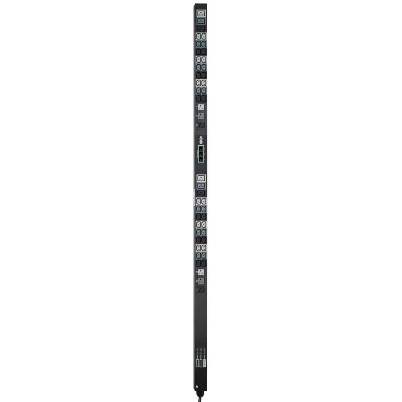 Tripp Lite PDU3MV6L2120 3-เฟส เมตร PDU 5700W 230V AC อินพุต 208V AC/120V AC เอาต์พุต