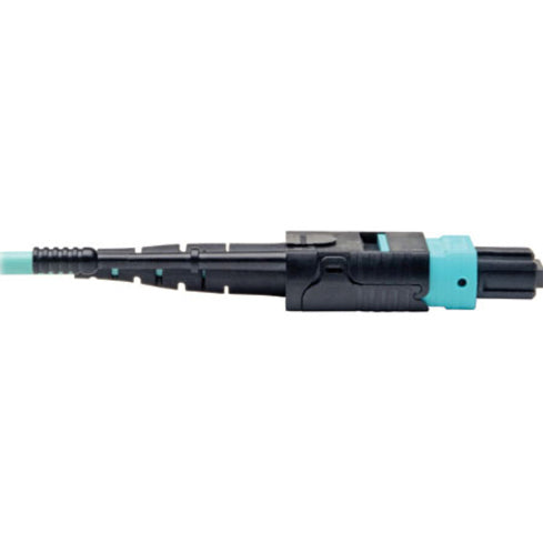 Tripp Lite N844-01M-12-P 1 Meter MTP / MPO Patch Cable, 12 Fiber, 40GbE Aqua OM3 Plenum
