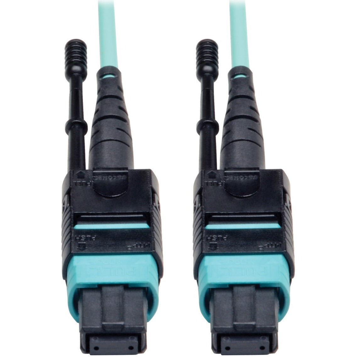 Tripp Lite N844-02M-12-P 2米MTP / MPO补丁电缆，12芯，40GbE蓝色OM3空气管道 Tripp Lite - 牌名