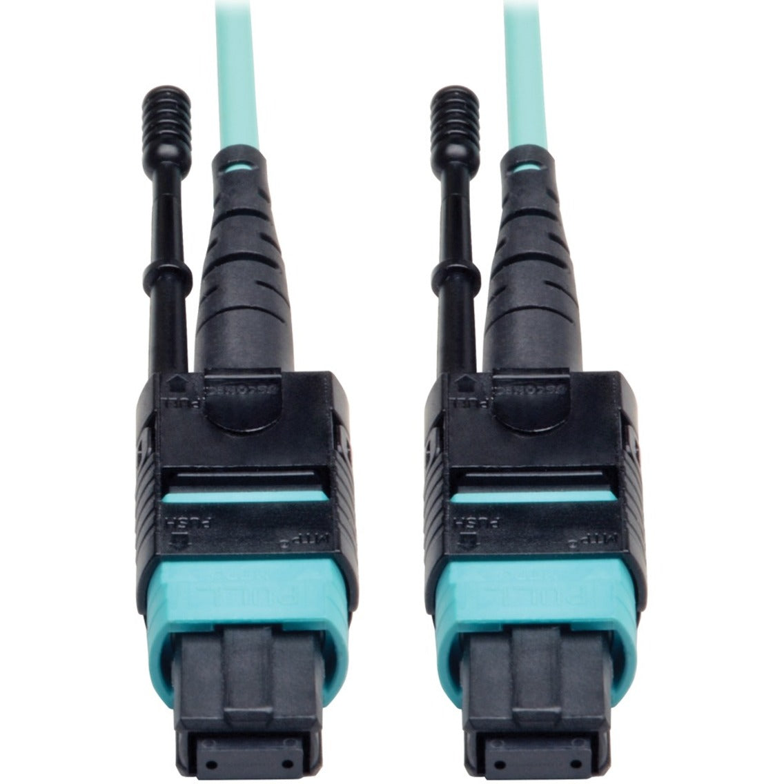 Marca: Tripp Lite Cable de parche MTP / MPO de 10 metros 12 fibras 40GbE Aqua OM3 Plenum
