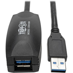 สายต่อ USB3.0 Super Speed A/A แบบแอคทีฟ 5 เมตร (16 ฟุต) สีเทา