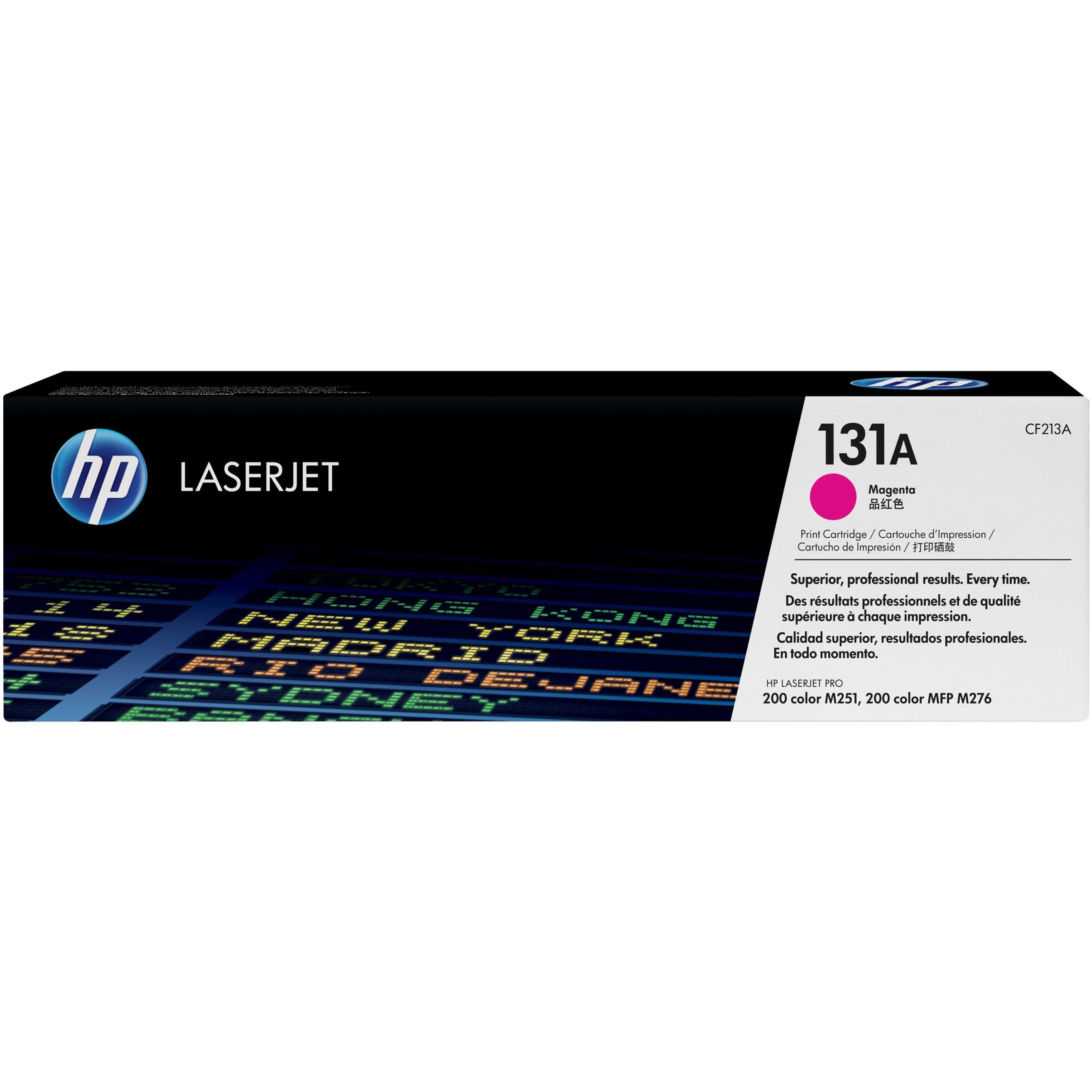 HP CF213A 131A Toner Cartridge, Magenta, 1,800 Page Yield