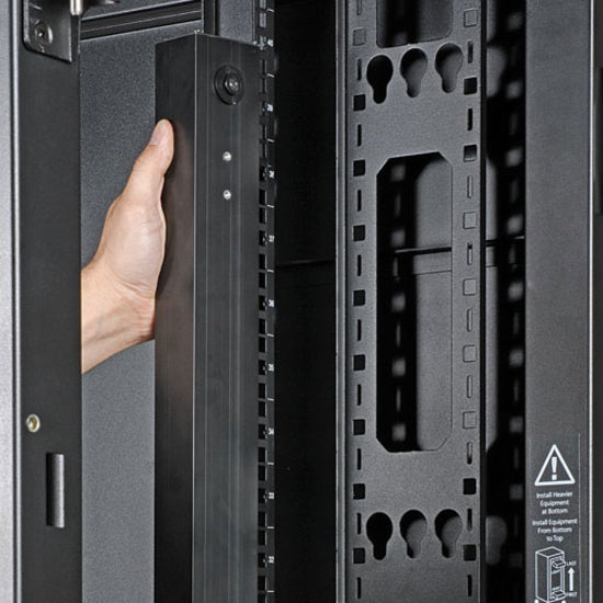 Demonstration of tool-less mounting system for rack accessories-alternate-image10