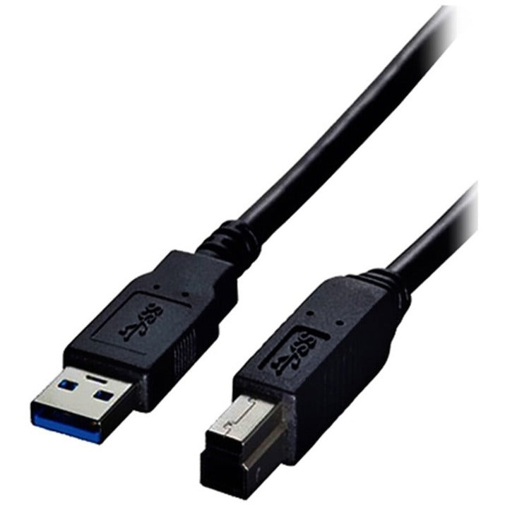 Comprehensive USB3-AB-10ST USB 3.0 A Male To B Male Cable 10ft., High-Speed Data Transfer and EMI Protection