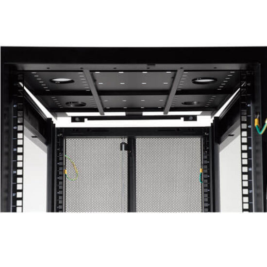 Interior view of SR42UBSD1032 cable management system-alternate-image11