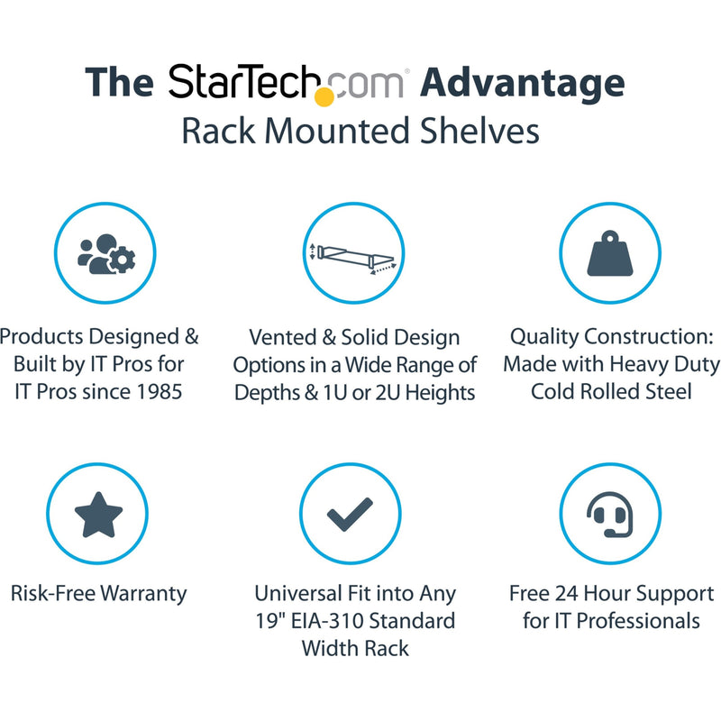 StarTech advantage infographic highlighting key features and benefits