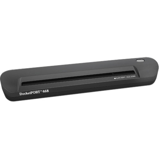 DocketPORT DP468 Simplex Document & ID Scanner, 600 dpi Optical