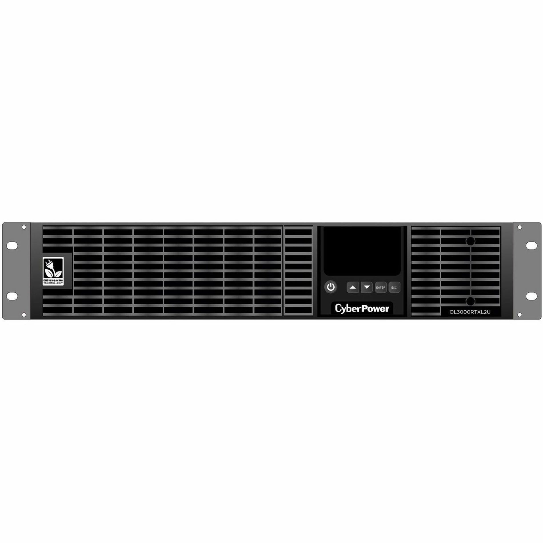 CyberPower OL3000RTXL2U Slimme App Online UPS-systeem 3000VA 100-125V Sinusgolf LCD Rack/Toren UPS