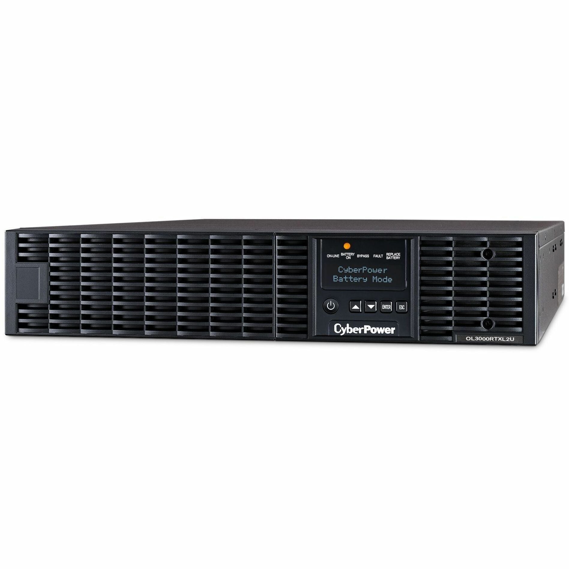 CyberPower OL3000RTXL2U Slimme App Online UPS-systeem 3000VA 100-125V Sinusgolf LCD Rack/Toren UPS