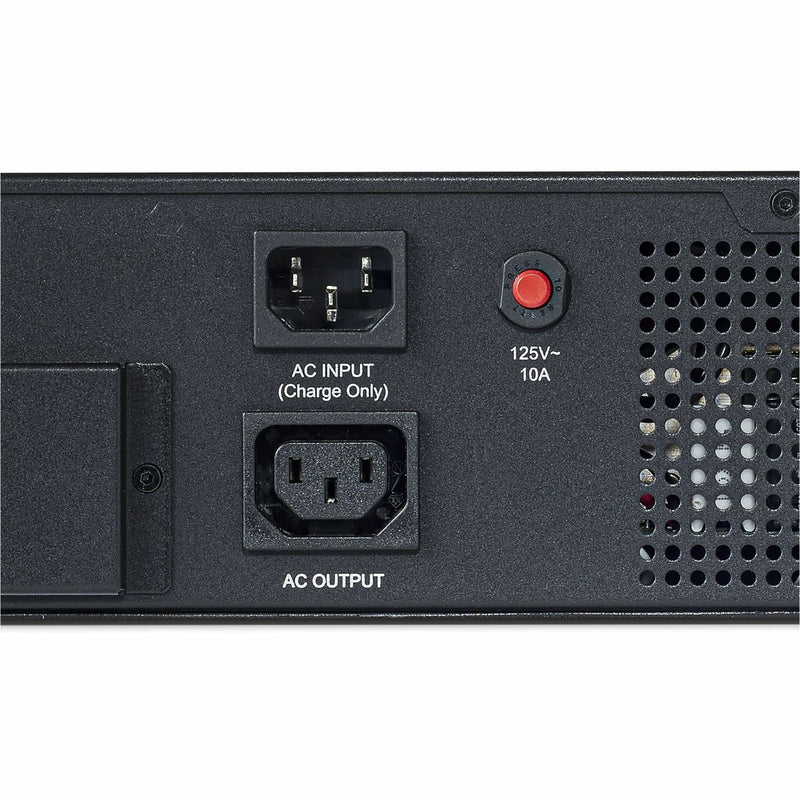 Close-up view of BP36V60ART2U power connections and circuit protection features