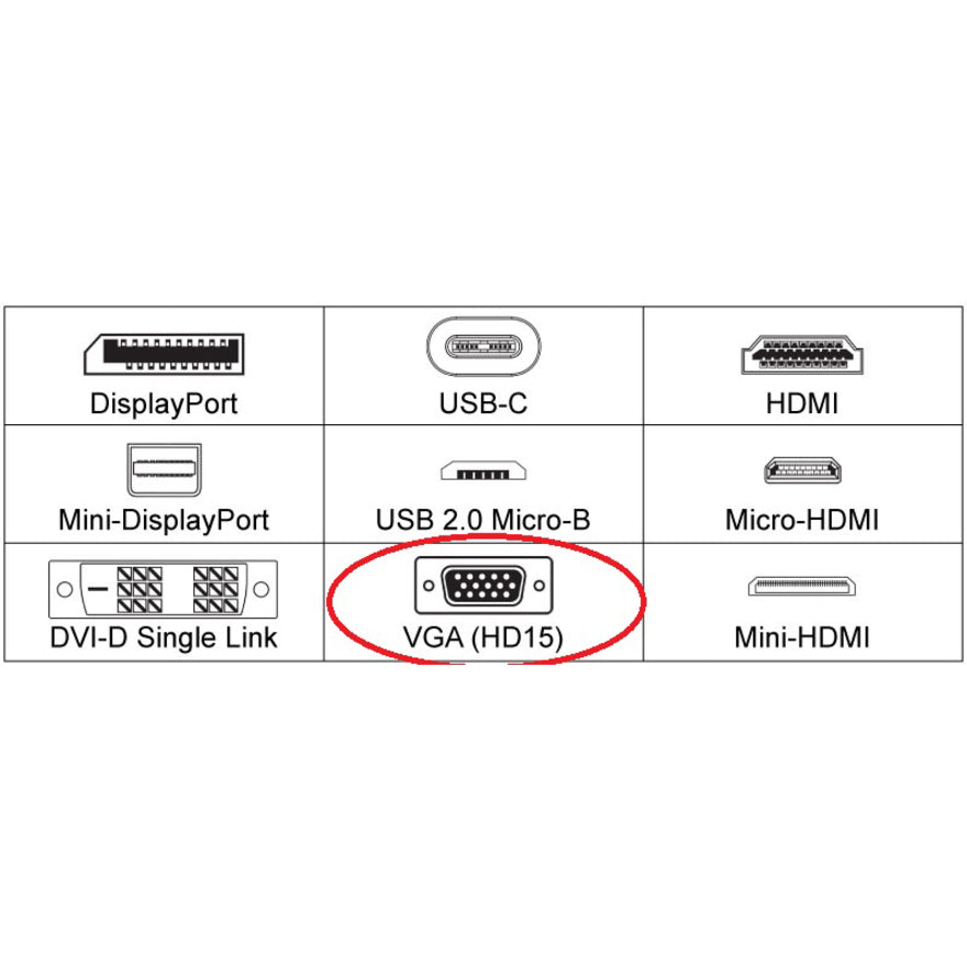 كابل VGA 4XEM 4XVGAMM3FT، 3 أقدام، دقة عالية، محوري M/M، مصبوب، مرن، حماية EMI/RF