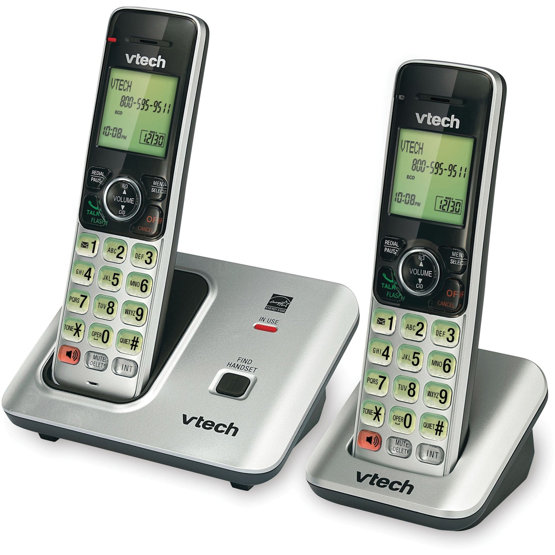 VTech 2 Handset Cordless Phone with Caller ID/Call Waiting [Discontinued]