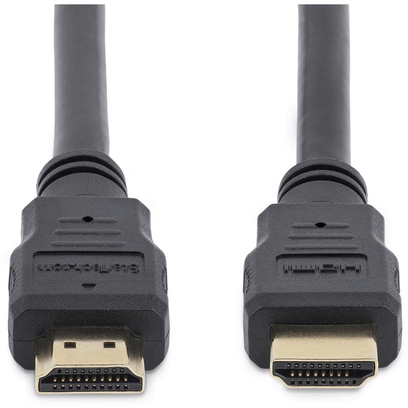 Detailed view of StarTech.com HDMI connector pins and construction quality