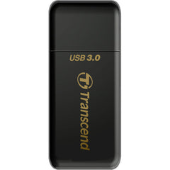 Transcend RDF5 USB 3.0 Flash Card Reader, Supports SDXC/SD/microSD/SDHC Cards, High-Speed Data Transfer, External Compact Design, Black TS-RDF5K (2 Year Warranty)