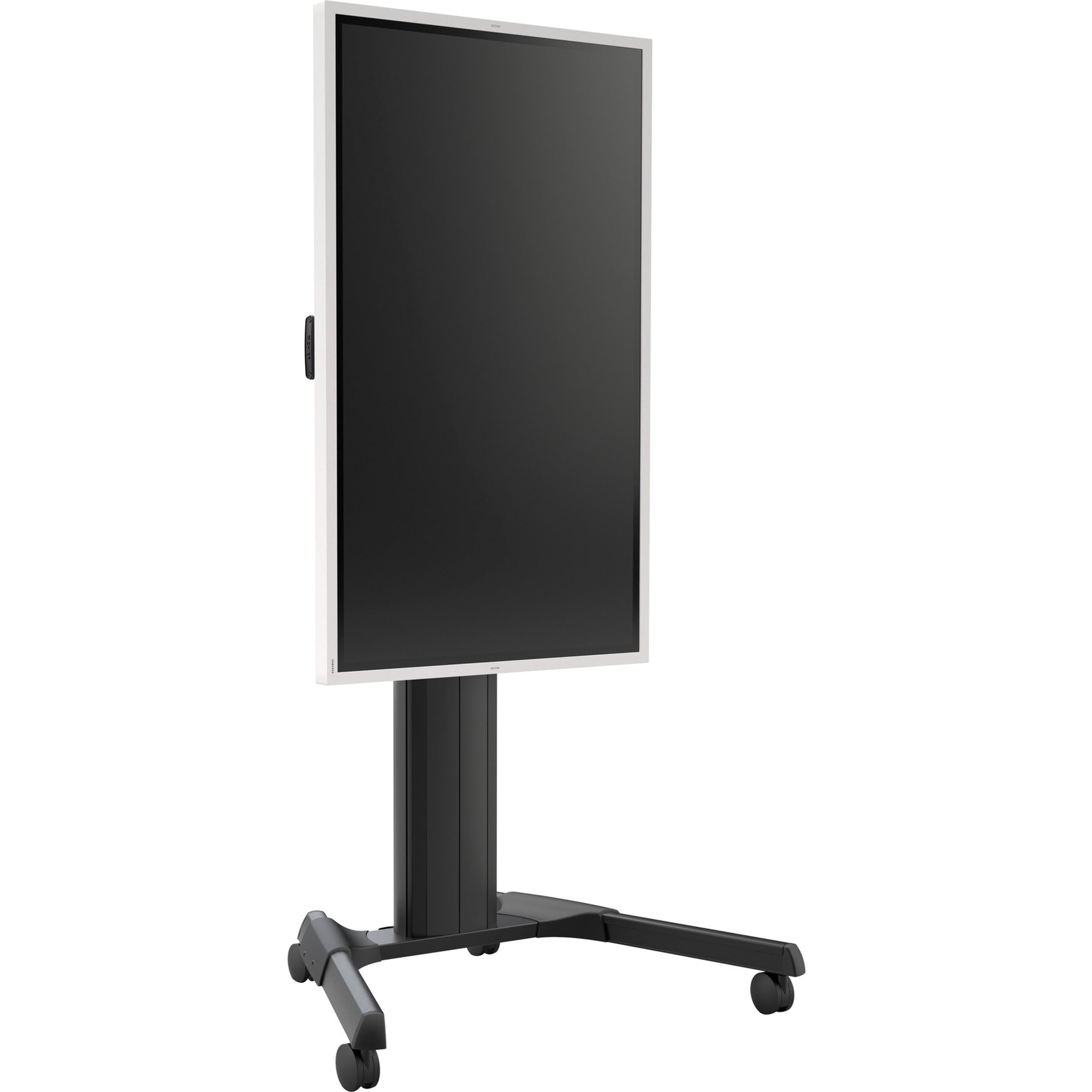 Chief LPAUB Large Fusion Manual Height Adjustable Mobile Cart - For Displays 42-86", Black