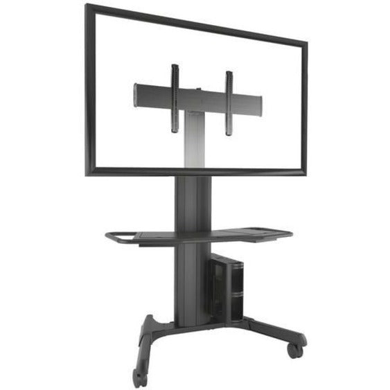 Chief LPAUB Large Fusion Manual Height Adjustable Mobile Cart - For Displays 42-86", Black