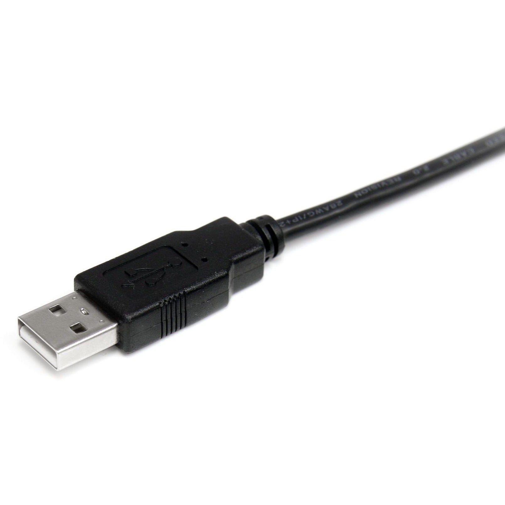 StarTech.com USB2AA1M 1m USB 2.0 A to A Cable - M/M, High-Speed Data Transfer, Lifetime Warranty