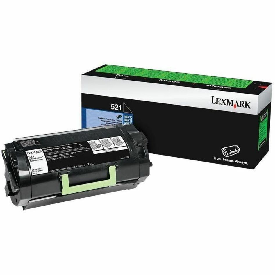 Lexmark 52D1X0E Toner Cartridge, 45K Page Yield, Remanufactured