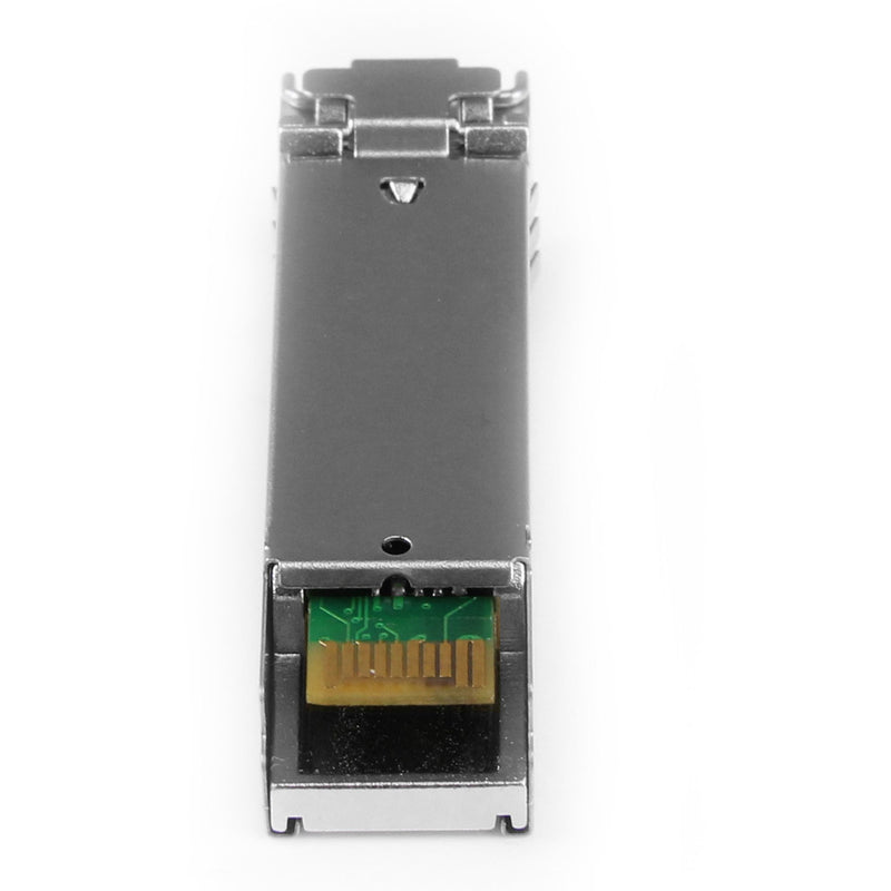 Bottom view of SFPGESST module showing diagnostic interface and environmental sealing