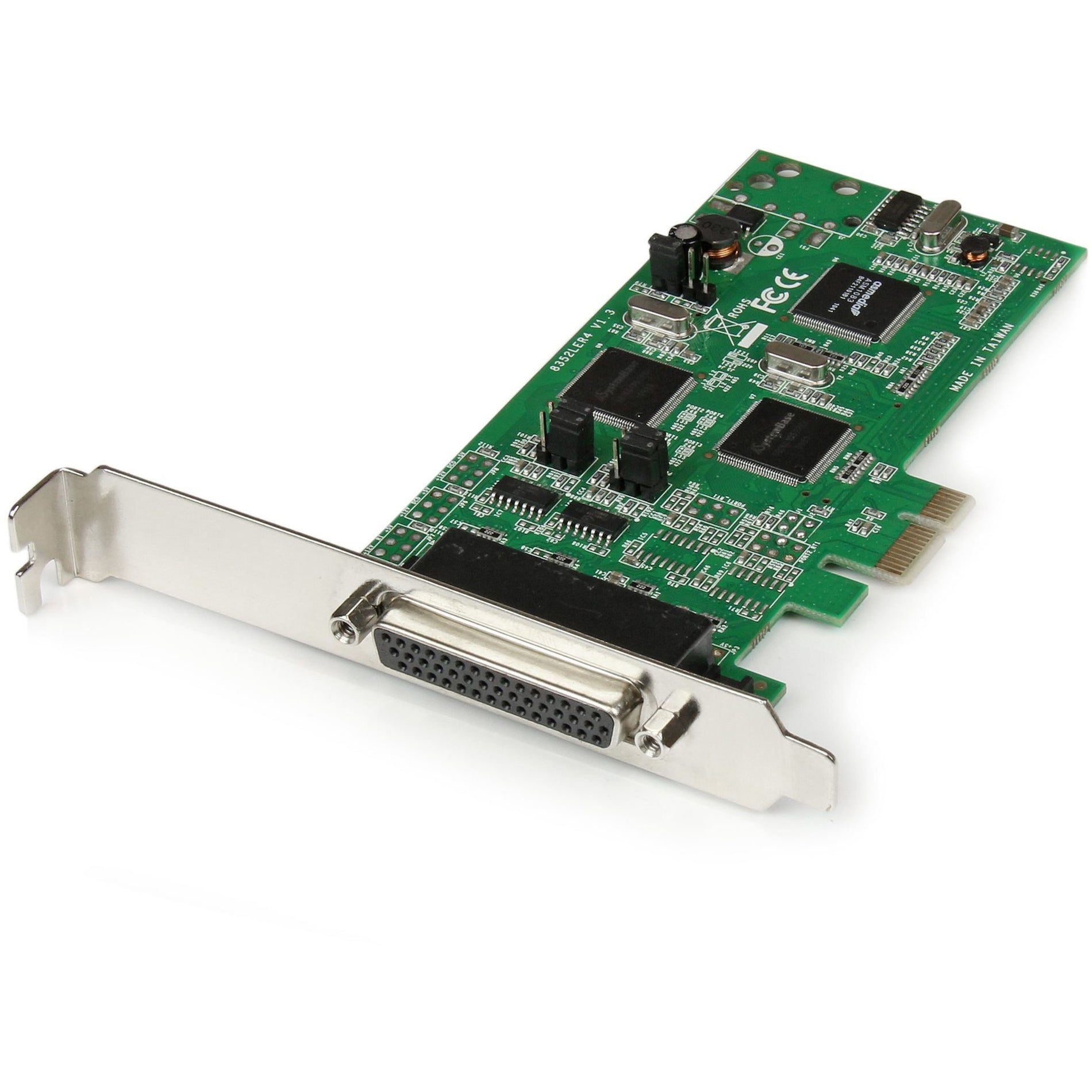 StarTech.com PEX4S232485 Tarjeta de combinación Serial de 4 puertos PCI Express PCIe - 2 x RS232 2 x RS422 / RS485 Cumple con TAA Garantía de por vida