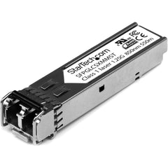 Módulo de Transceptor de Fibra Gigabit SFP Compatible con Cisco SFPGLCSXMMST de StarTech.com MM LC - 550m (Mini-GBIC) Garantía de por vida Cumple con MSA 1000Base-SX Múltiples modos Intercambiable en caliente Conexión en caliente