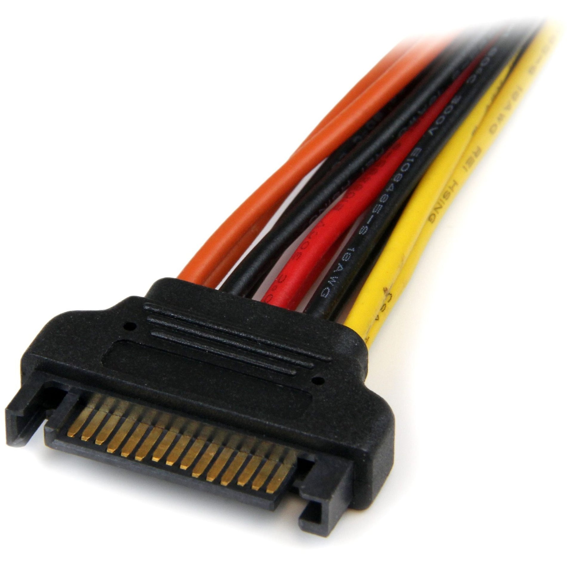 StarTech.com PYO2LSATA Cable Adaptador Divisor de Poder SATA de 6 pulgadas con Sujetador - M/F Garantía de por Vida Certificado RoHS