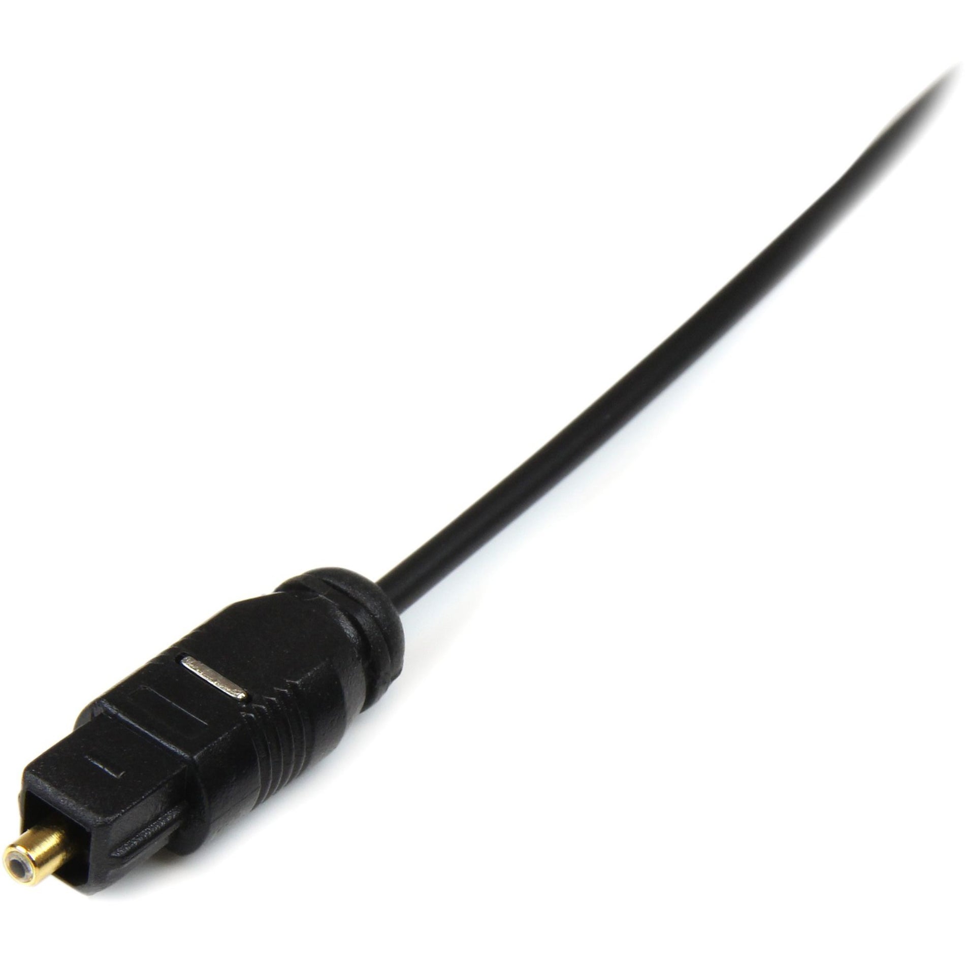 StarTech.com Câble audio optique numérique mince THINTOS15 de 15 pi protection EMI/RF ultra-mince connecteurs plaqués or