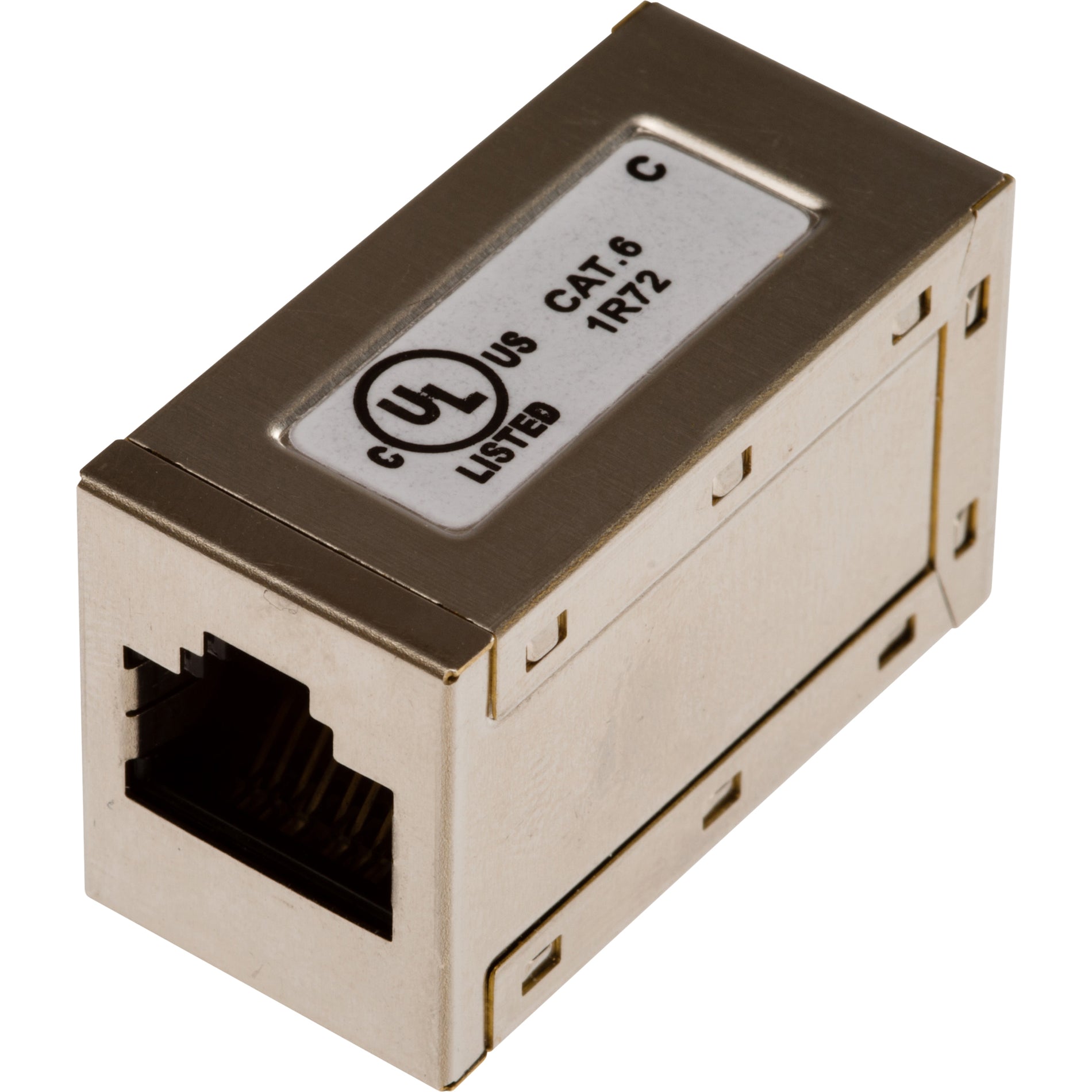 Connettore di cavo di rete AXIS 5503-771 per interno Plug and Play Connettori RJ-45 placcati in oro Acciaio spazzolato bianco