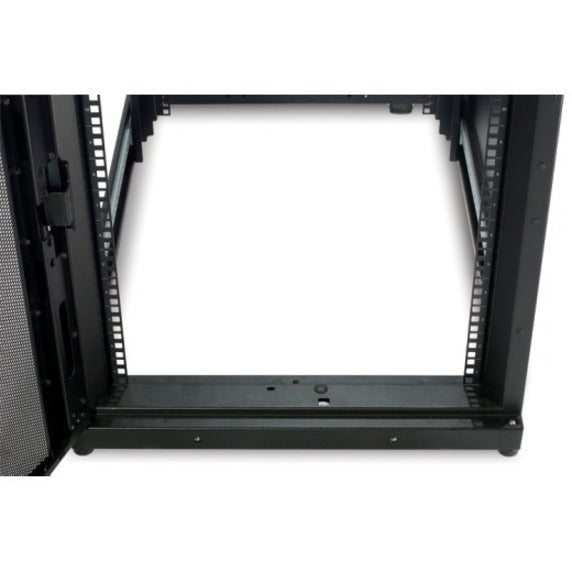 APC خزانة الرف AR3104 NetShelter SX 24U ، باب مثقب ، قضبان قابلة للضبط ، إدارة الكابلات