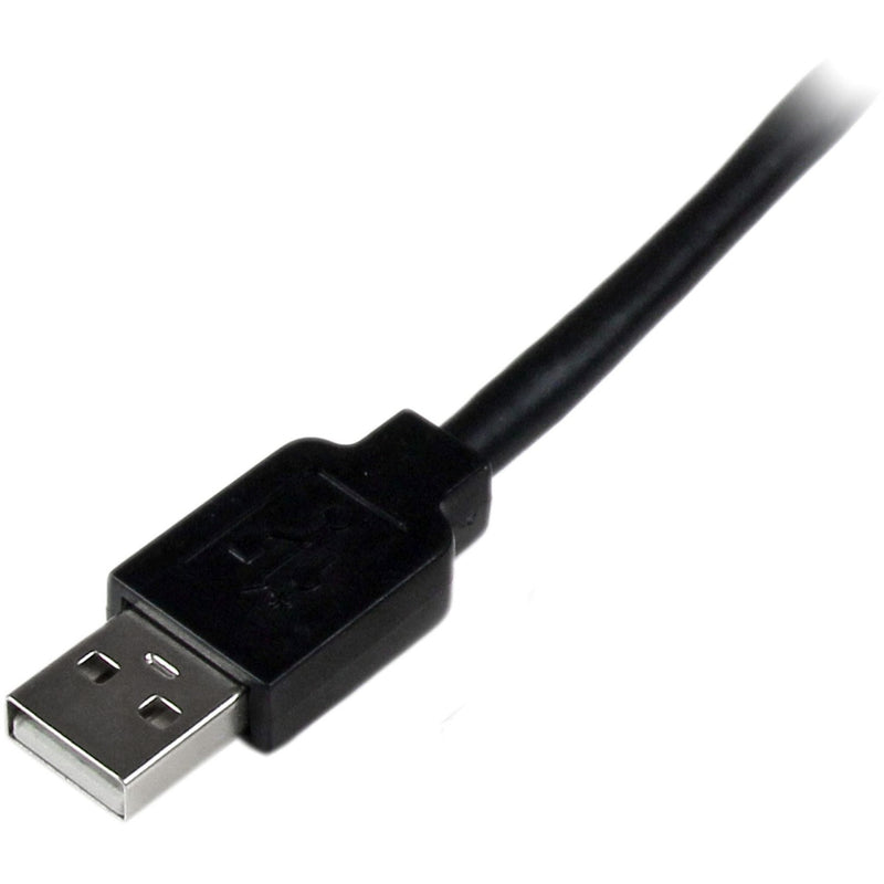 Close-up of USB Type-A connector showing industrial-grade construction