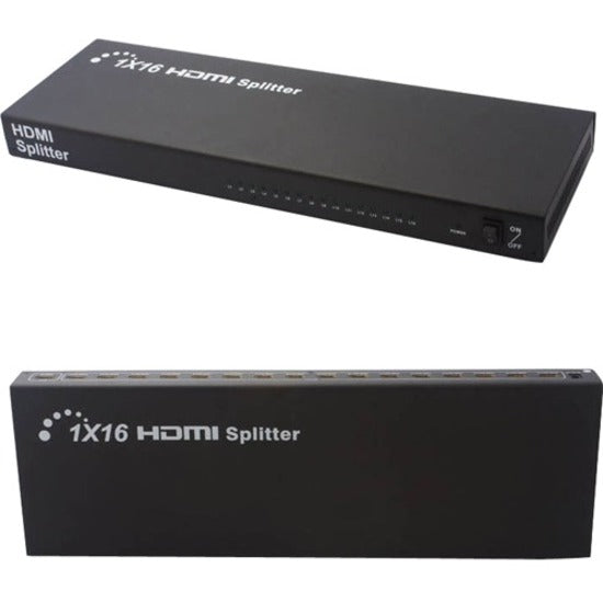 4XEM 4XHDMISP1X16 16 Port HDMI Splitter, Supports 1080p, 3D, and More