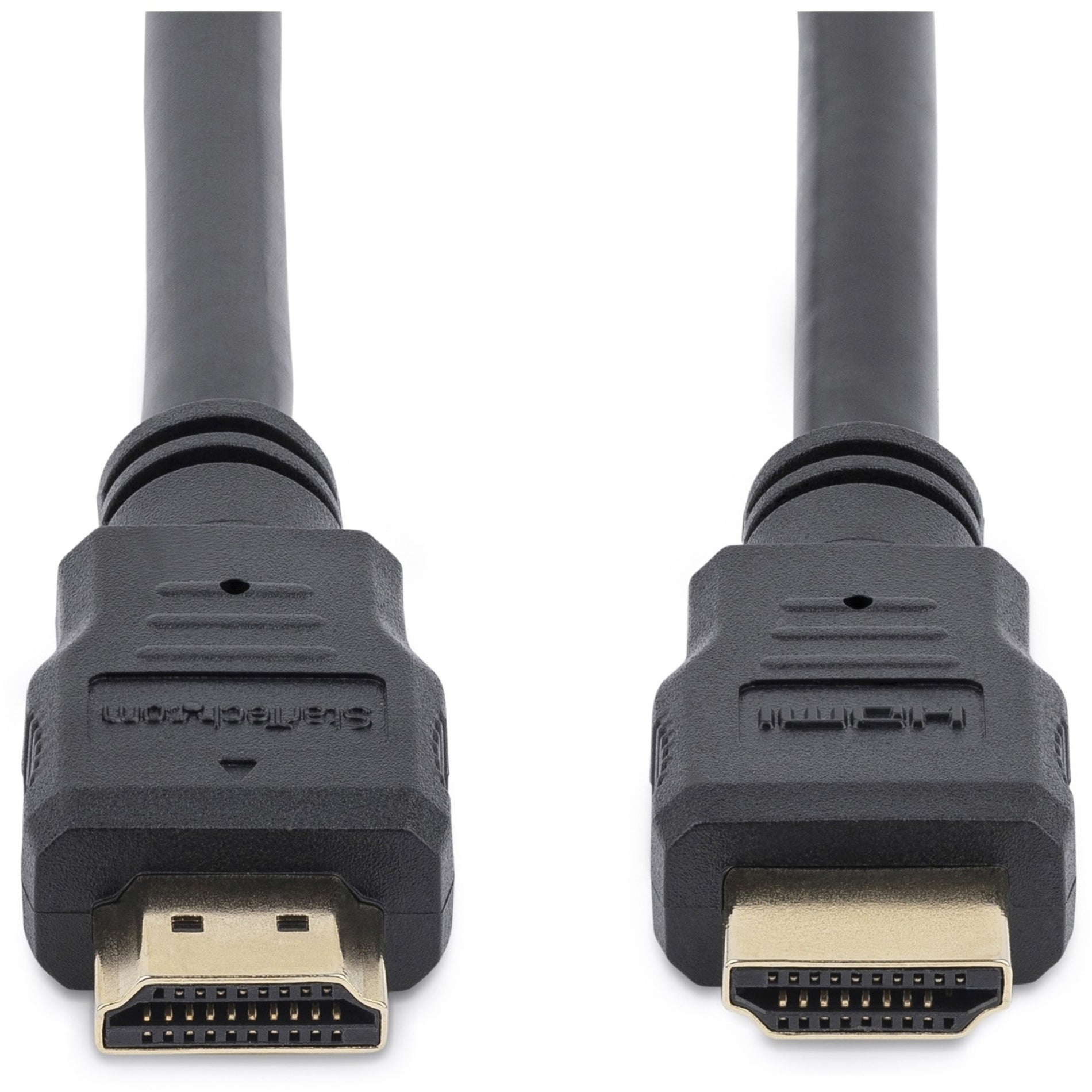 领卓科技（StarTech.com） 高清晰度 HDMI 电缆 超高清 4k x 2k HDMI 电缆 成型，防拉力，防腐蚀，镀金连接器