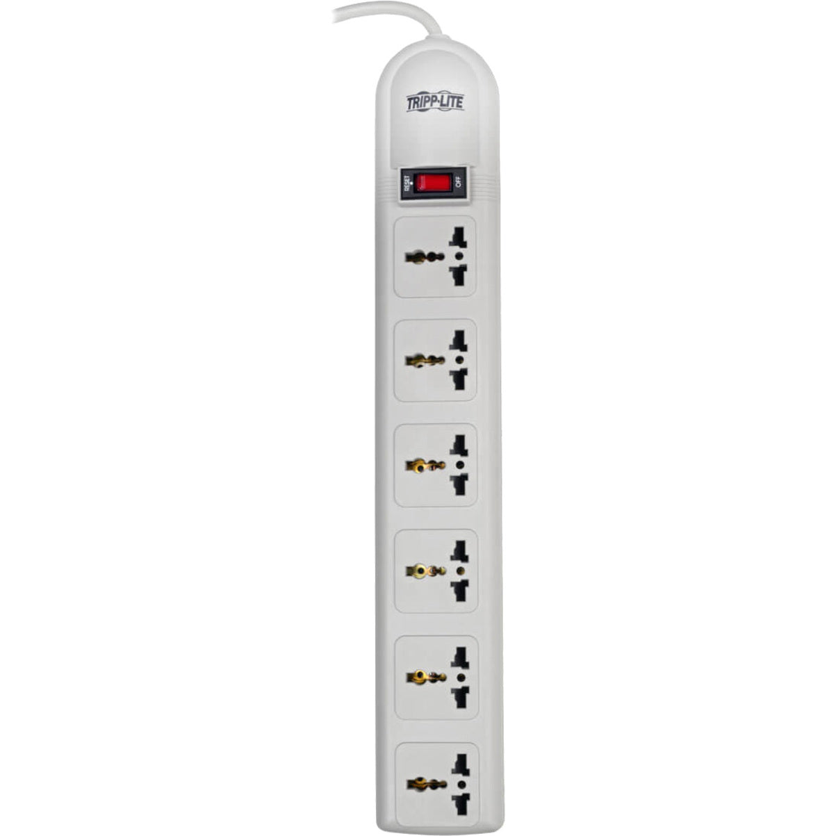 Tripp Lite SUPER6OMNID ProtectIT 6 Outlets Surge Suppressor, 250V GERMAN/FR PLUG, 6FT Cord, 750J