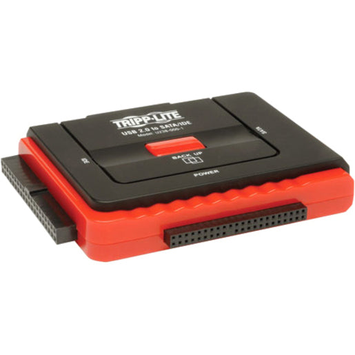 Tripp Lite U238-000-1 USB 2.0 to SATA/IDE Combo Adapter Compatible with 2.5"/3.5"/5.25" Drives  트립 라이트 U238-000-1 USB 2.0에서 SATA/IDE Combo 어댑터 2.5"/3.5"/5.25" 드라이브와 호환 가능